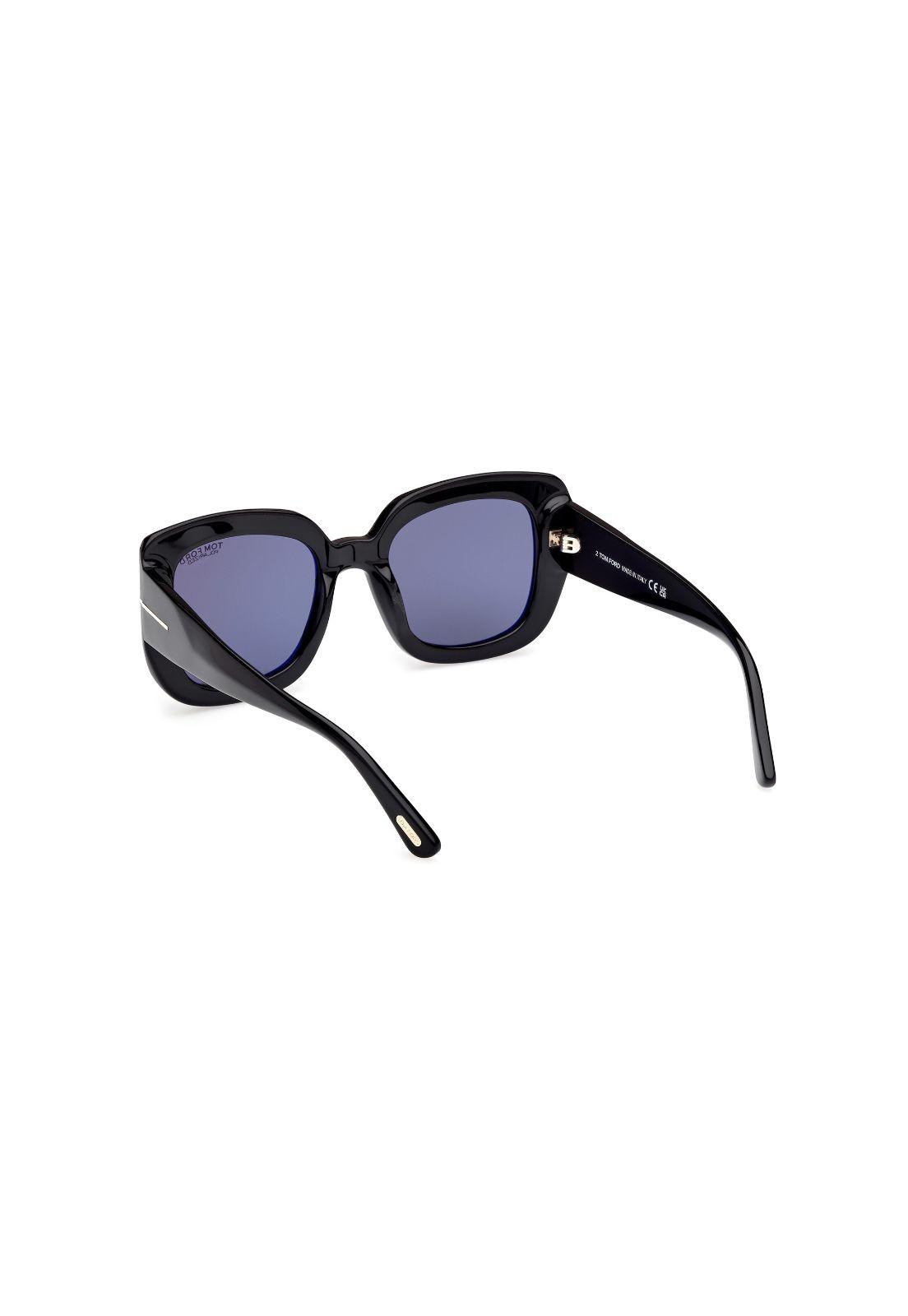 Lentes de Sol Carla-02 Negro Polarizados Tom Ford FT122001D-3