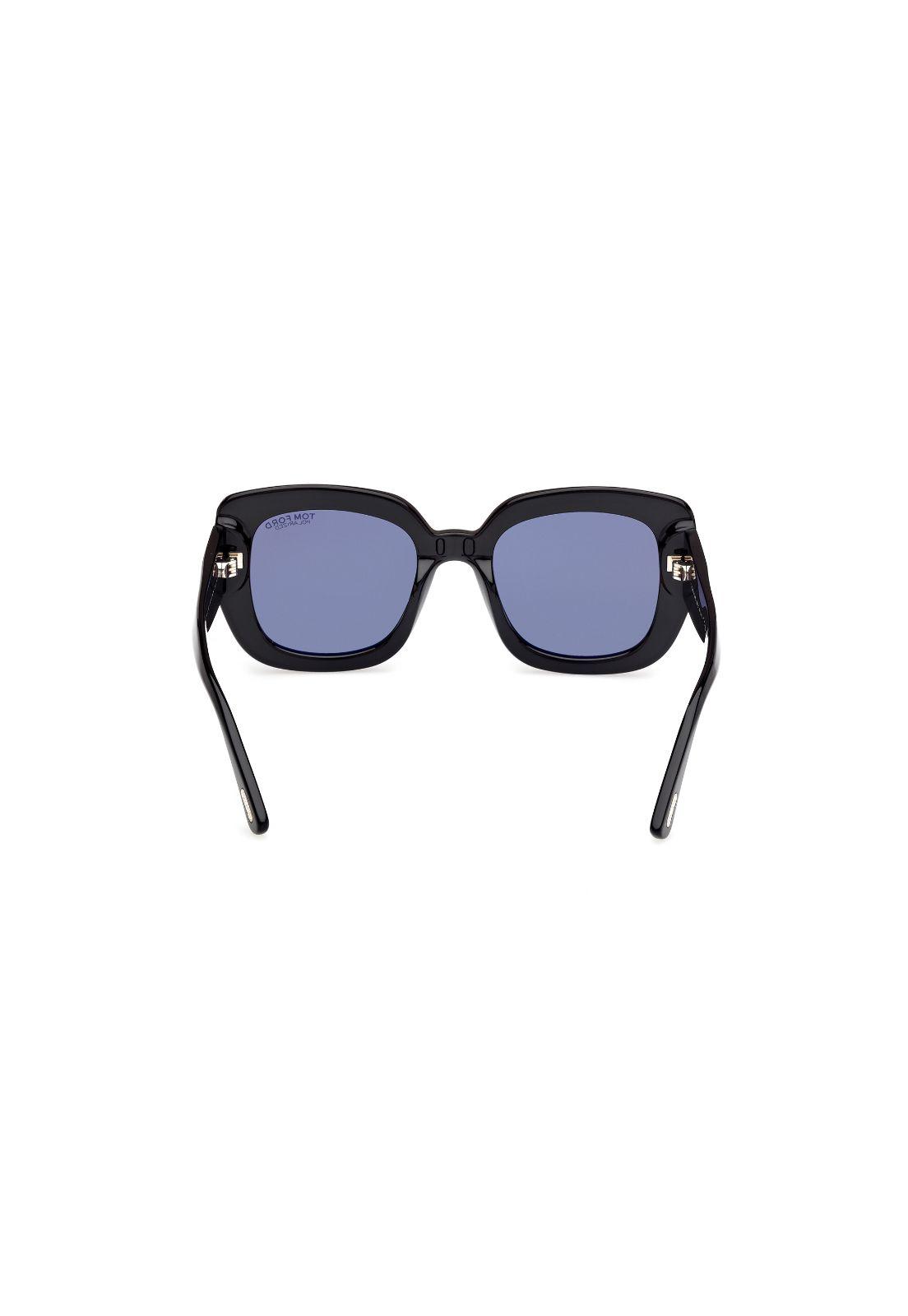 Lentes de Sol Carla-02 Negro Polarizados Tom Ford FT122001D-4