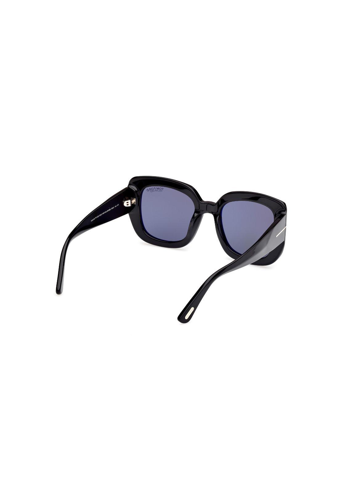 Lentes de Sol Carla-02 Negro Polarizados Tom Ford FT122001D-5