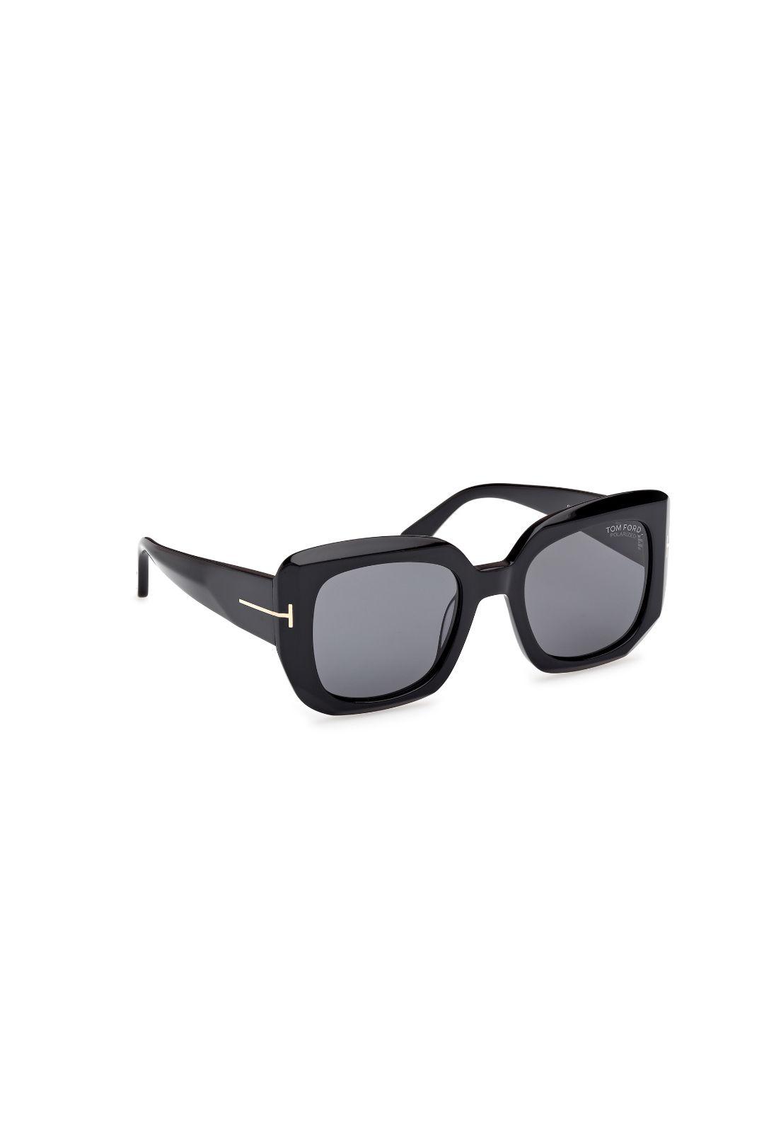 Lentes de Sol Carla-02 Negro Polarizados Tom Ford FT122001D-7