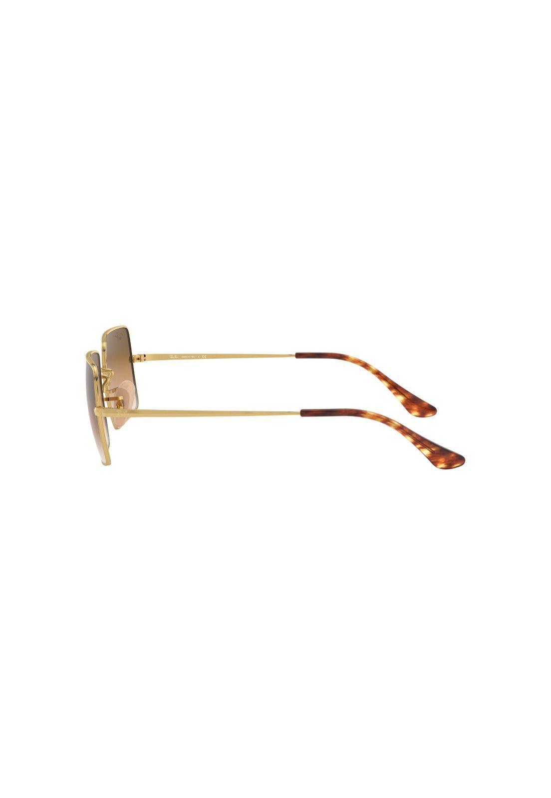 Lentes de Sol Rectangle Gold Marron Ray-Ban RB196991475154-2