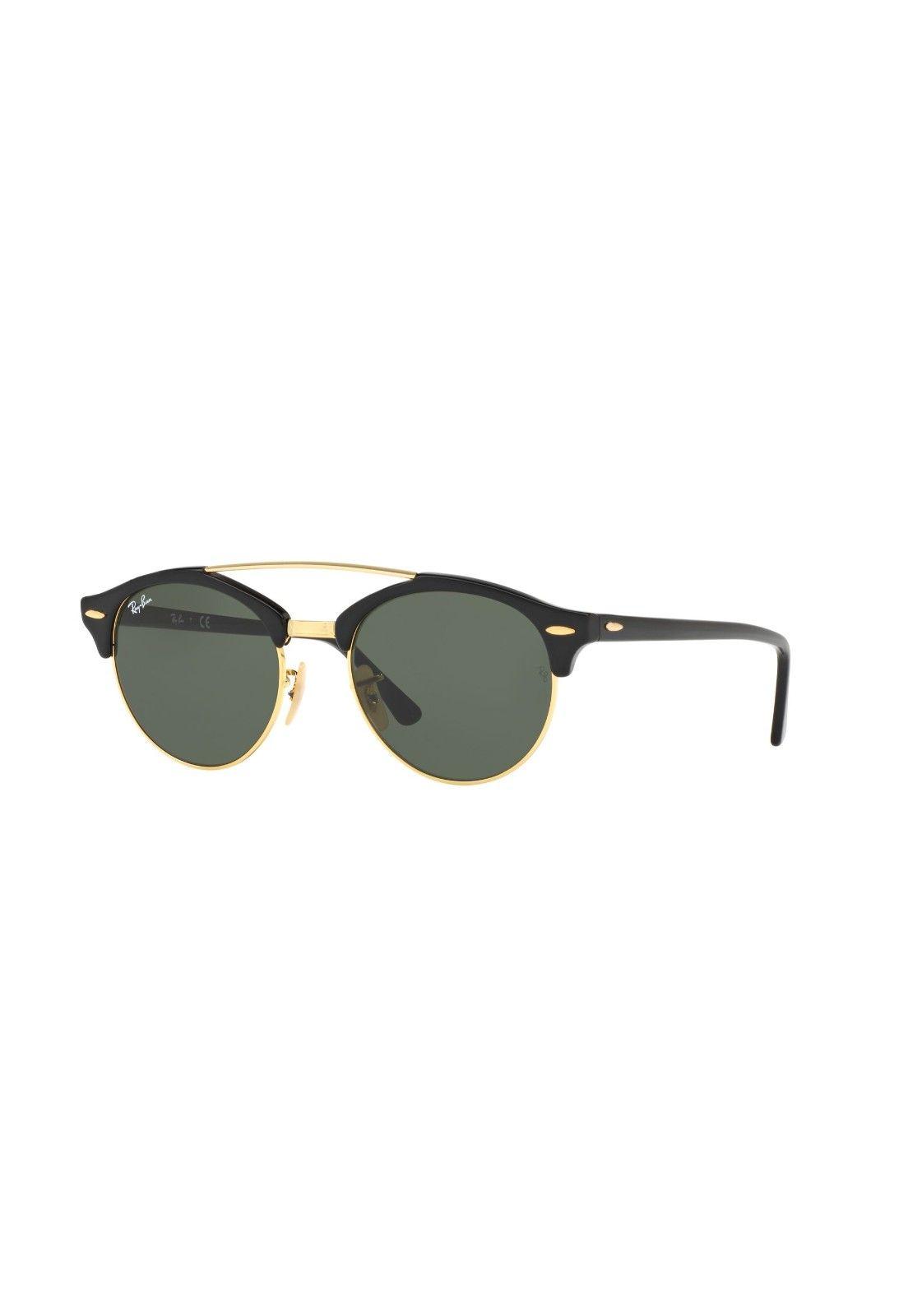 Lentes de Sol Clubround Double Bridge Ray-Ban RB434690151-0