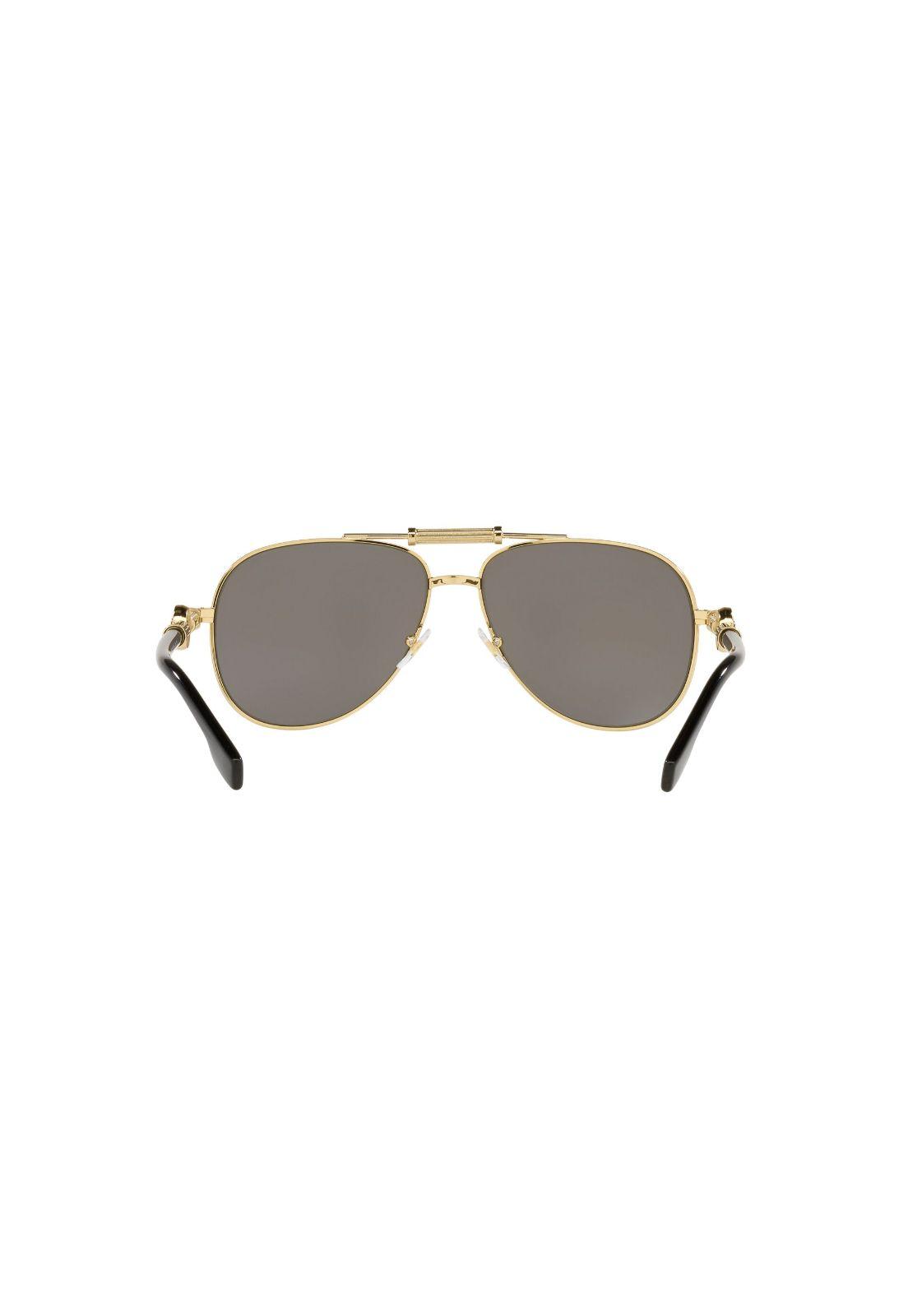 Lentes de Sol Gris Espejado Polarizados Versace VE22361002Z3-3