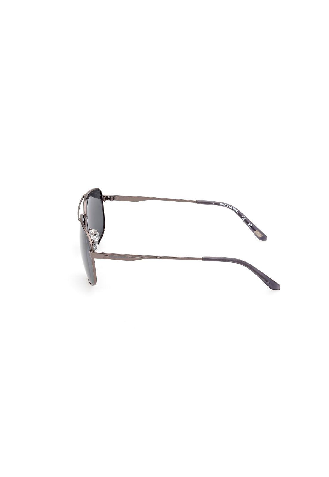 Lentes de Sol Shiny Gunmetal Polarizados Skechers-2