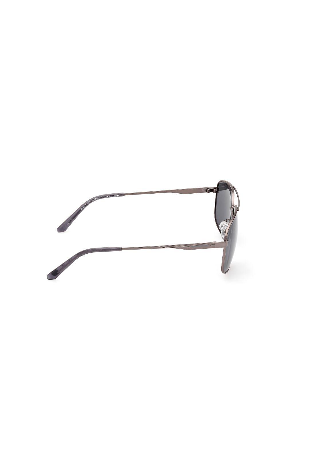 Lentes de Sol Shiny Gunmetal Polarizados Skechers-6