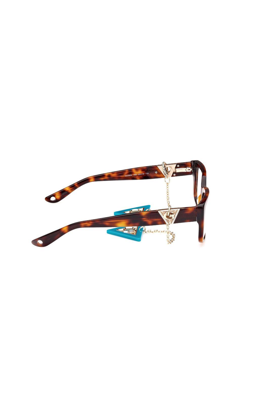 Lentes Ópticos Dark Havana Guess GU295953052-6