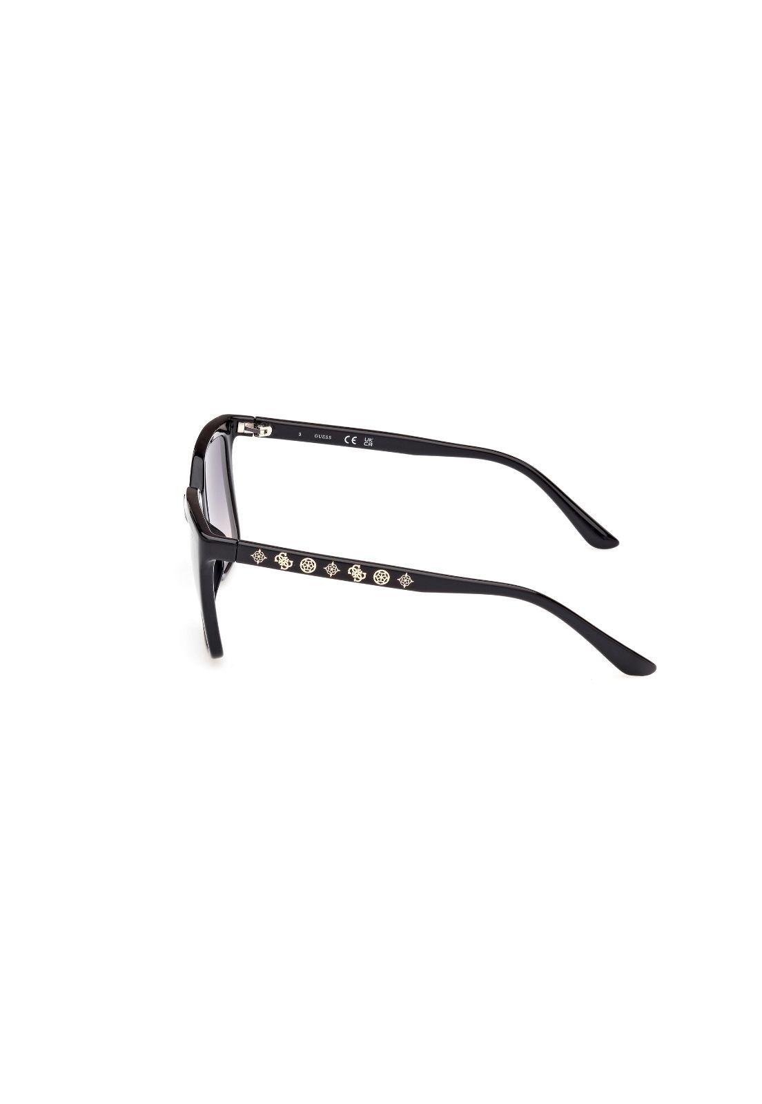 Lentes de Sol Negro Brillante Degradé Guess GU0009901B-2