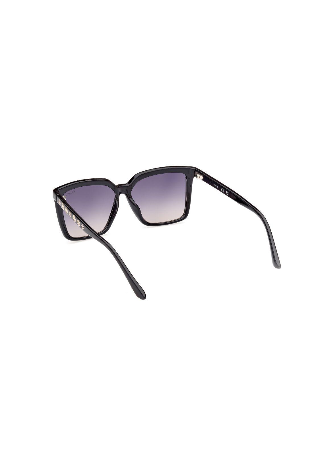 Lentes de Sol Negro Brillante Degradé Guess GU0009901B-3