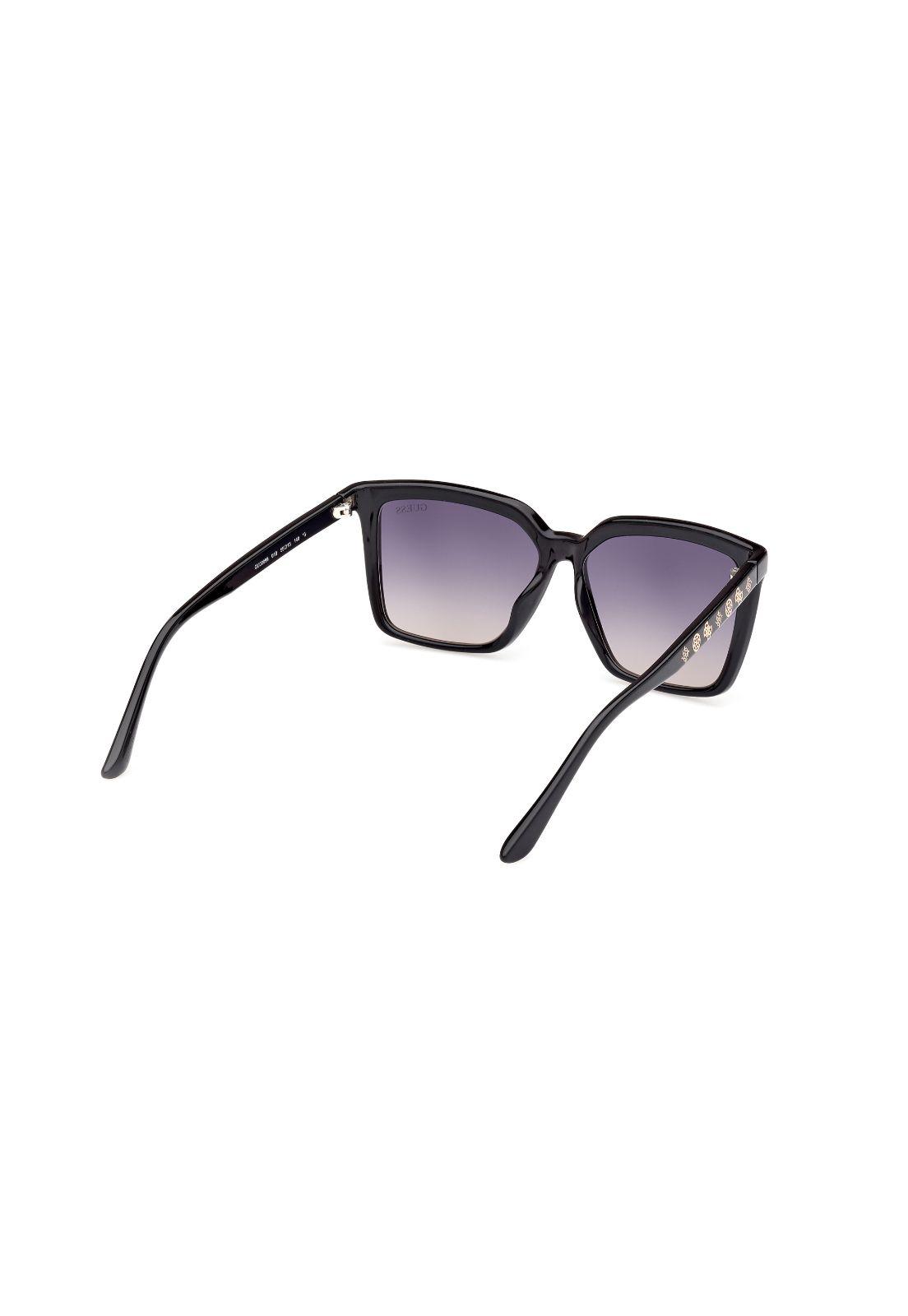 Lentes de Sol Negro Brillante Degradé Guess GU0009901B-5