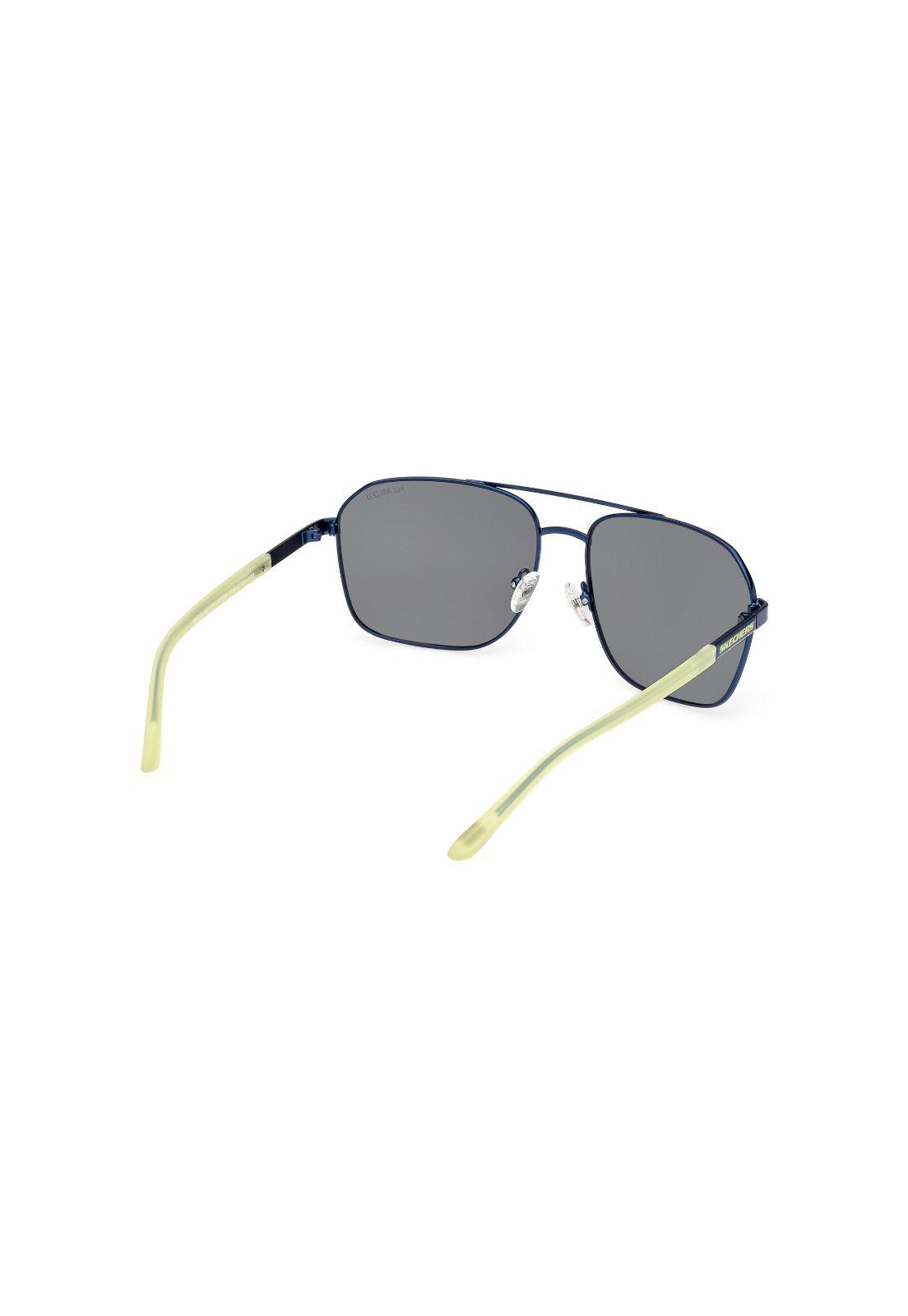 Lentes de Sol Azul Mate Polarizados Skechers SE636691D-5