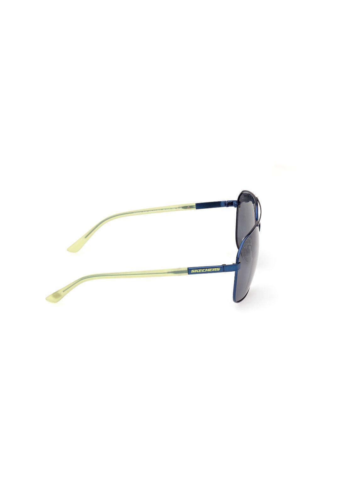 Lentes de Sol Azul Mate Polarizados Skechers SE636691D-6
