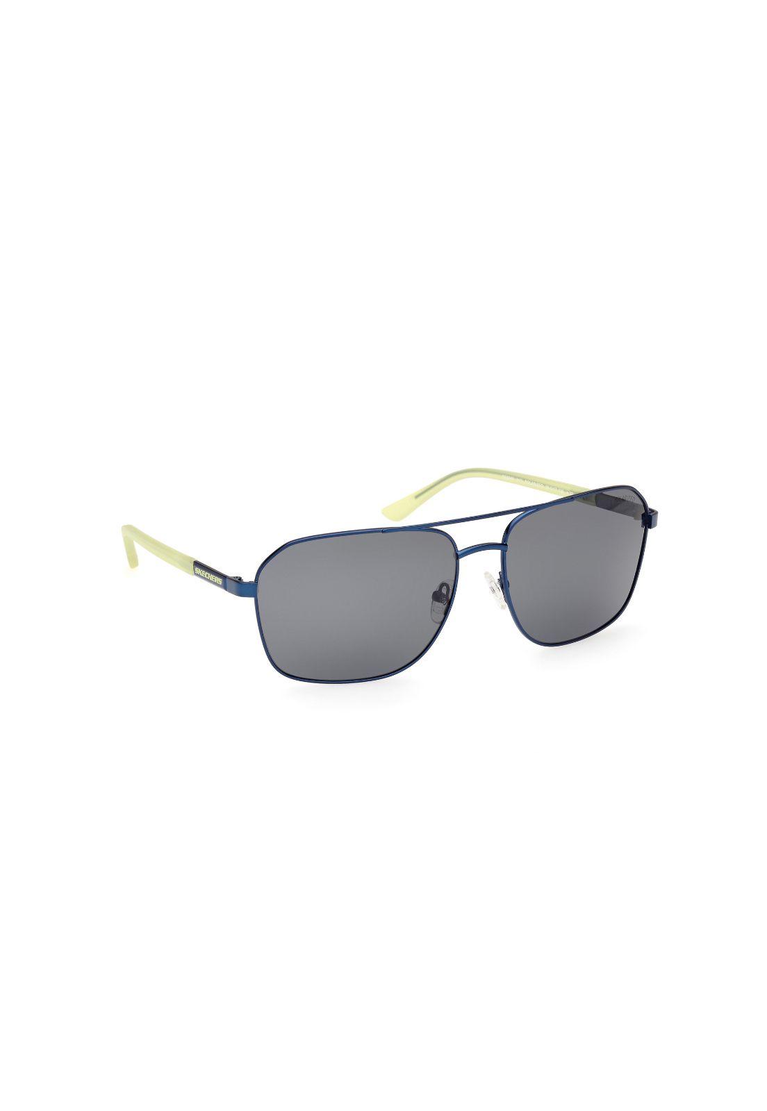 Lentes de Sol Azul Mate Polarizados Skechers SE636691D-7