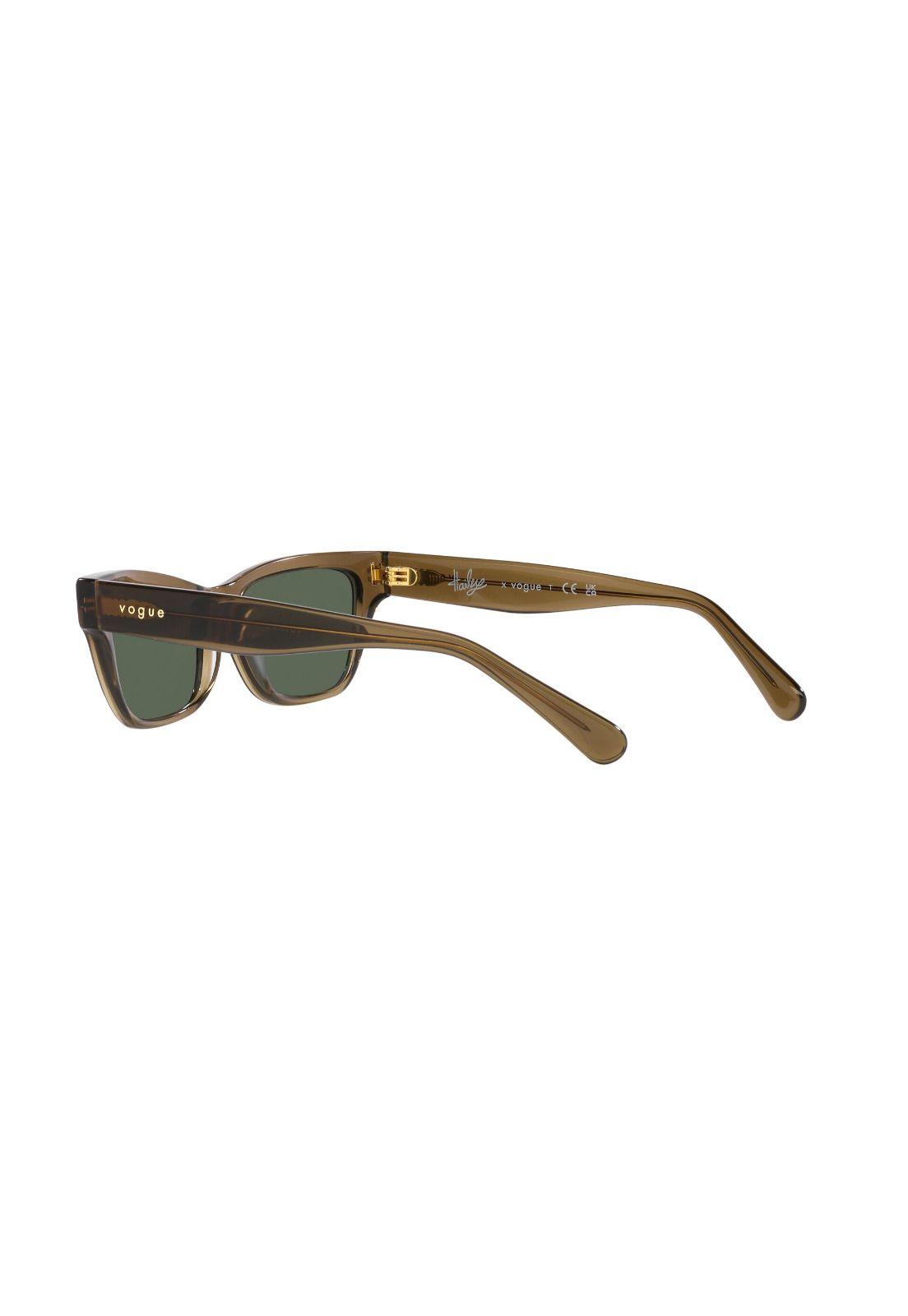 Lentes de Sol Hailey Bieber Dark Khaki Vogue Eyewear-4