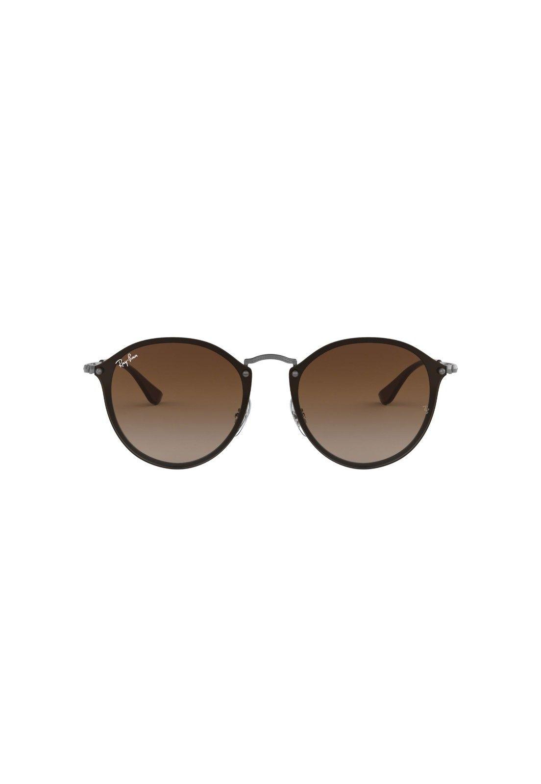 Lentes de Sol Round Gunmetal Blaze Ray-Ban RB3574-1