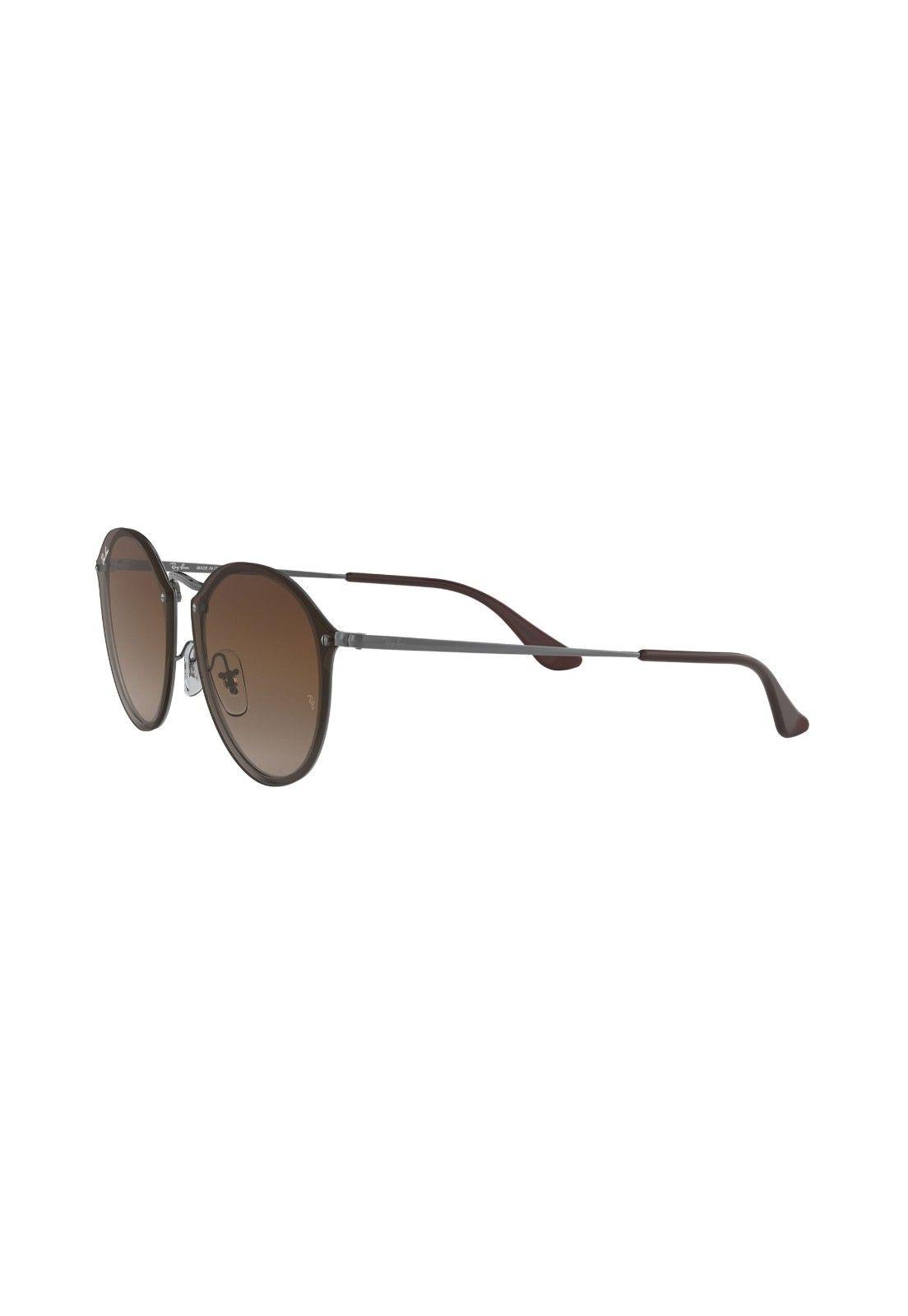 Lentes de Sol Round Gunmetal Blaze Ray-Ban RB3574-2