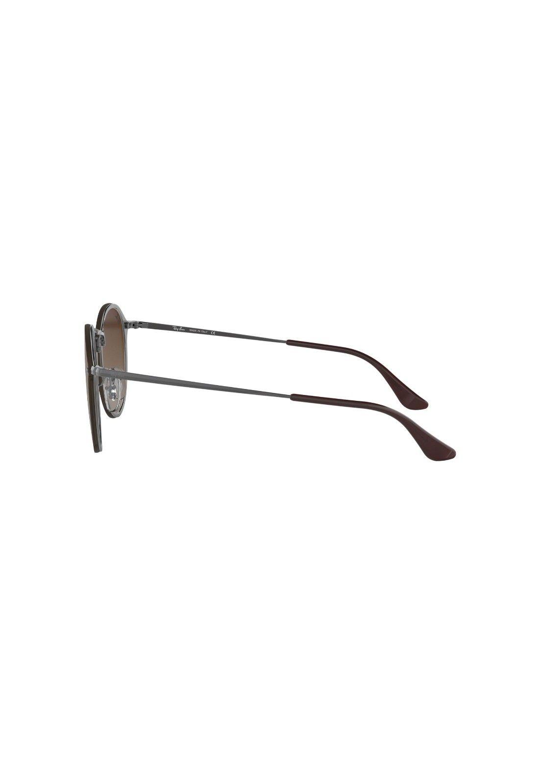 Lentes de Sol Round Gunmetal Blaze Ray-Ban RB3574-3