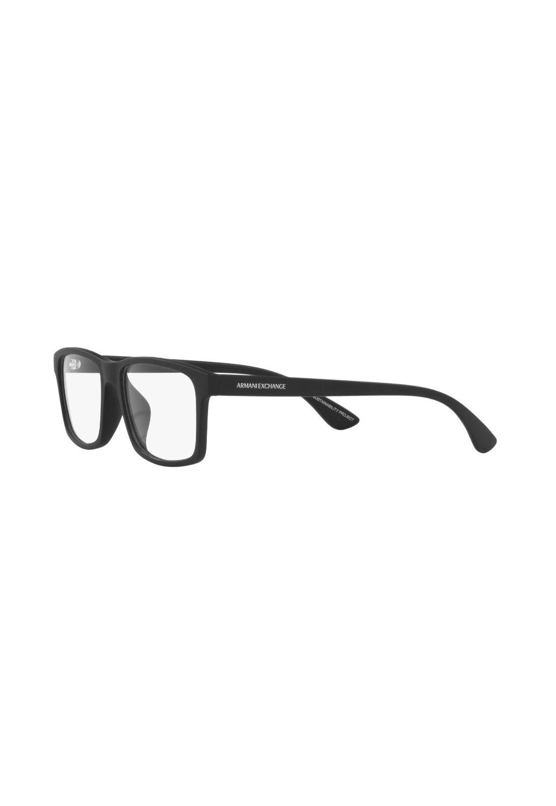 Lentes Opticos Matte Negro Exchange Armani Sustentable AX3083U807856-2
