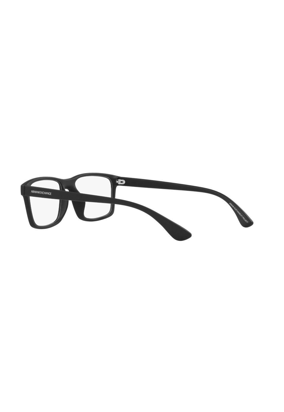 Lentes Opticos Matte Negro Exchange Armani Sustentable AX3083U807856-4
