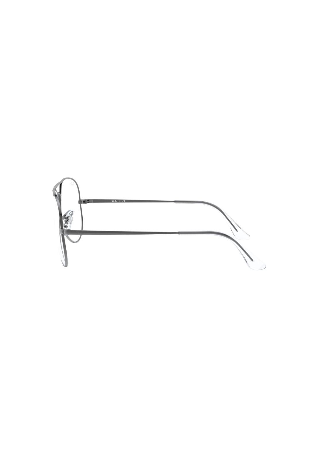 Lentes Ópticos Aviator Plateado Ray-Ban Optical RX64892502-3