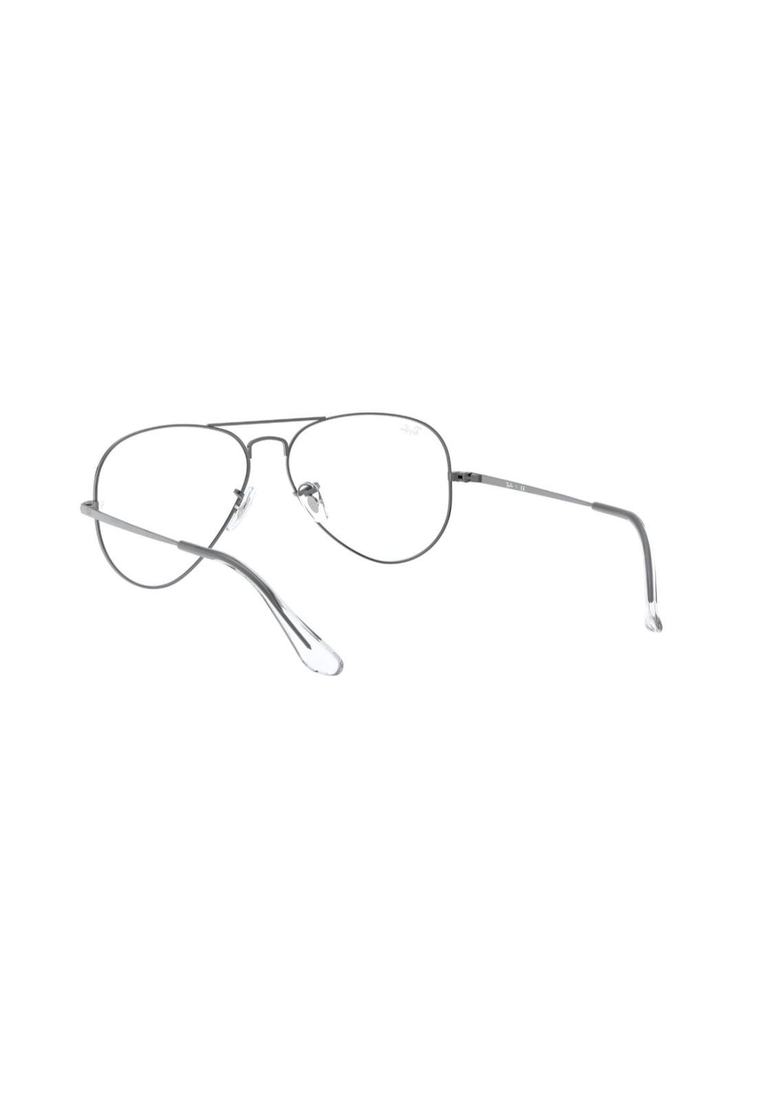 Lentes Ópticos Aviator Plateado Ray-Ban Optical RX64892502-5