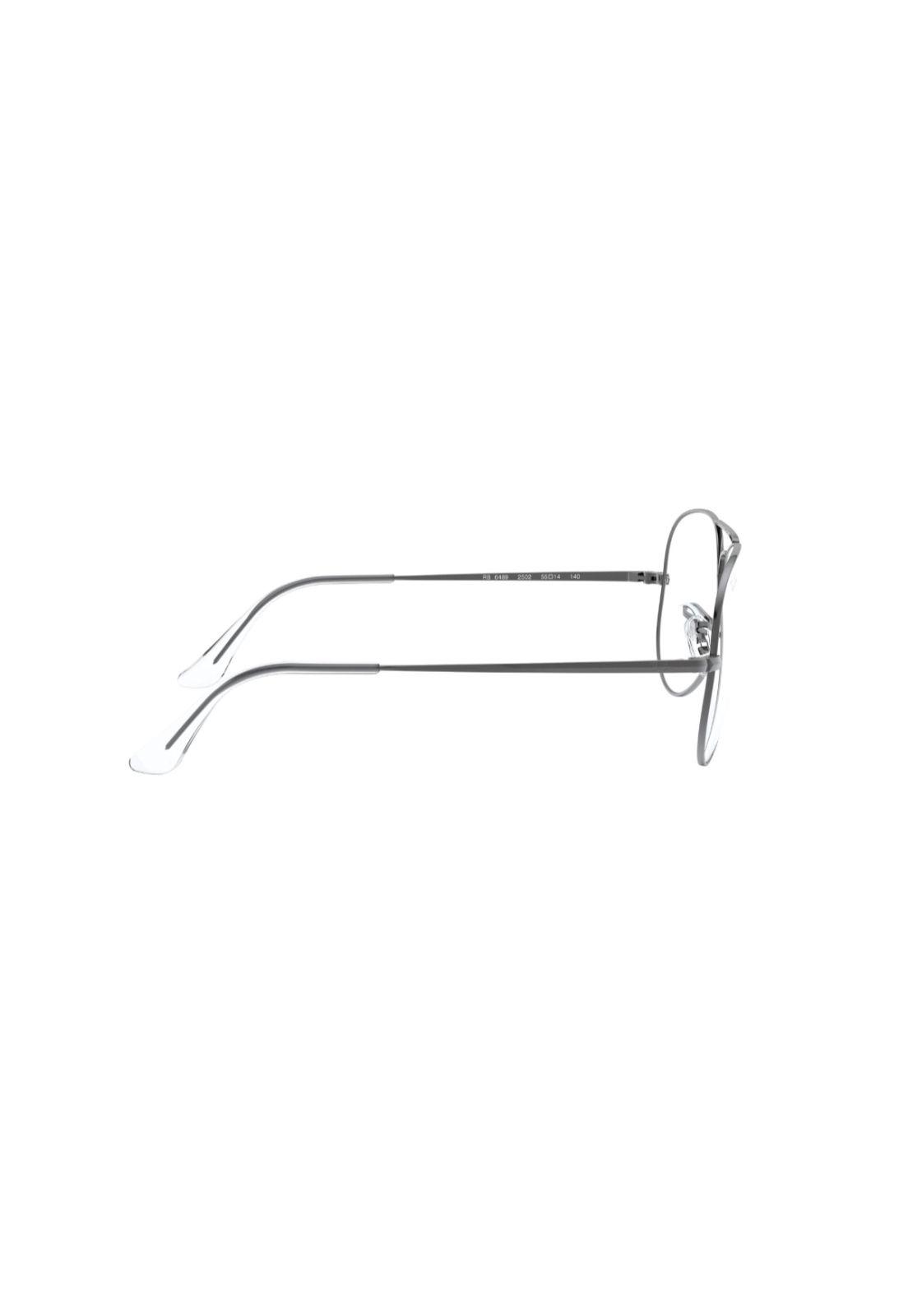 Lentes Ópticos Aviator Plateado Ray-Ban Optical RX64892502-9