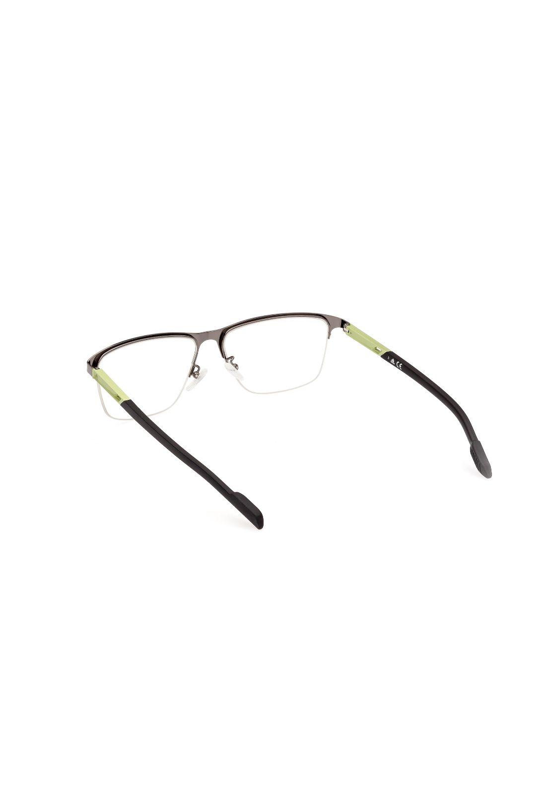 Lentes Ópticos Shiny Gunmetal Adidas Sport SP504857008-3