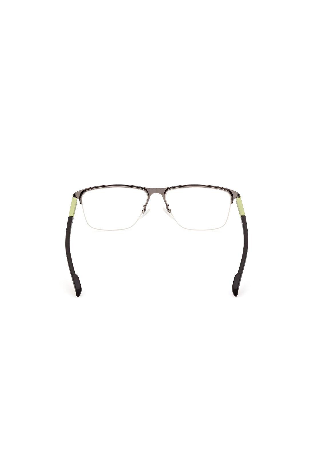 Lentes Ópticos Shiny Gunmetal Adidas Sport SP504857008-4