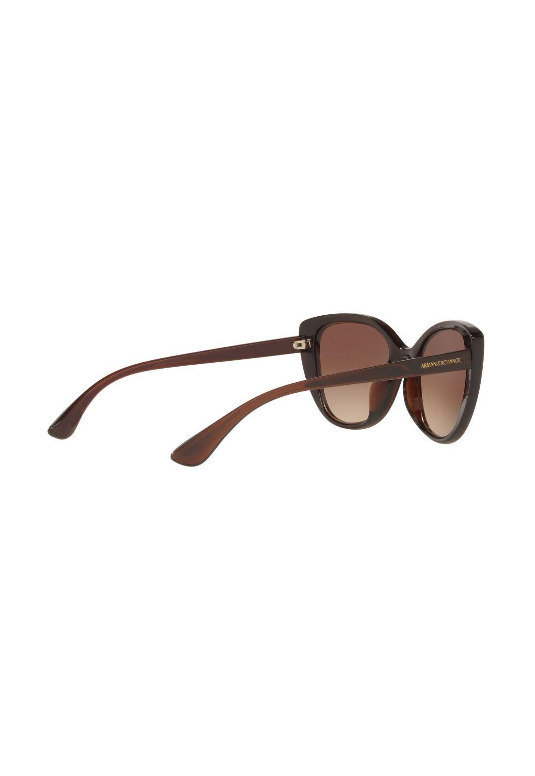 Lentes de Sol Translucent Brown Exchange Armani AX4111-8