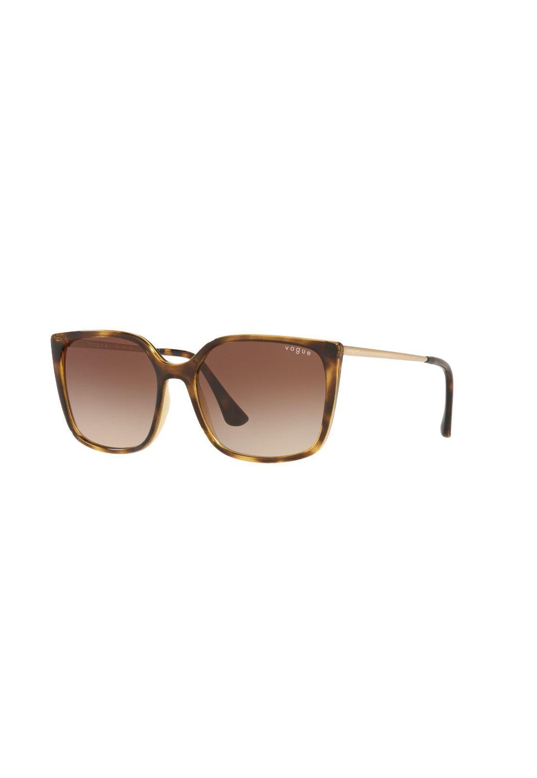 Lentes de Sol Shiny Havana Vogue Eyewear VO5353SLW6561354-0