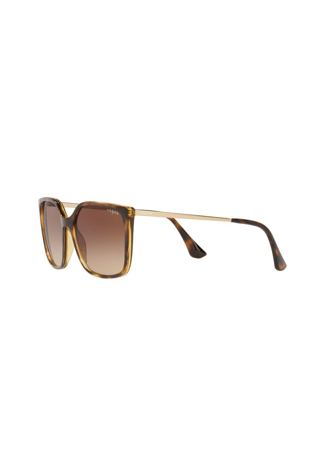 Lentes de Sol Shiny Havana Vogue Eyewear VO5353SLW6561354-2