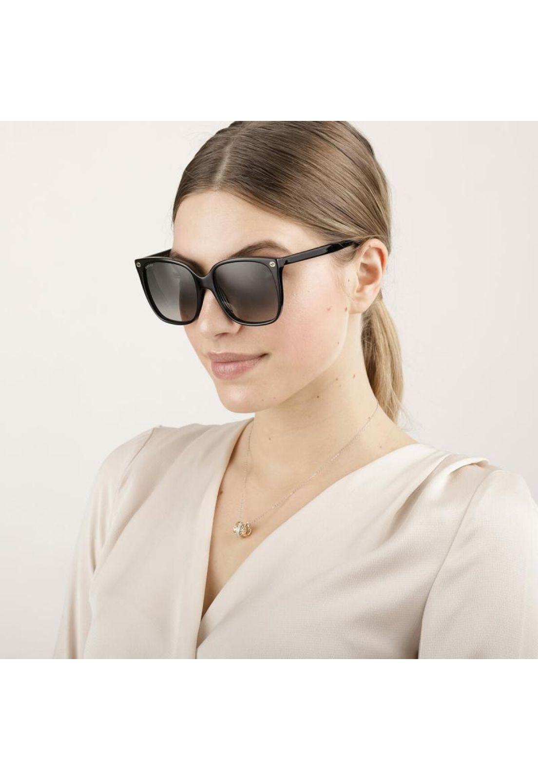 Lentes de Sol Shiny Black Gucci GG0022S001-1