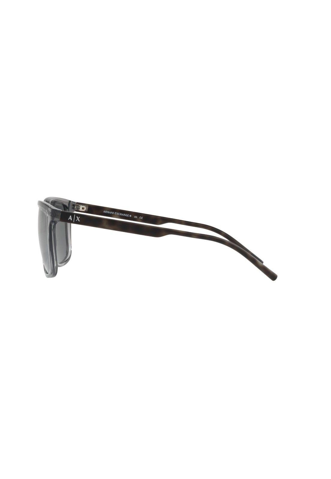 Lentes de Sol Gris Brillante Armani Exchange AX4070S82396G-3