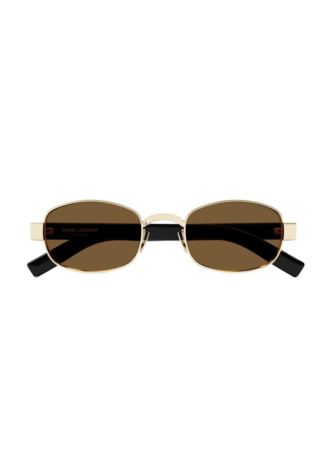 Lentes de Sol Dorado Yves Saint Laurent SL706001-1