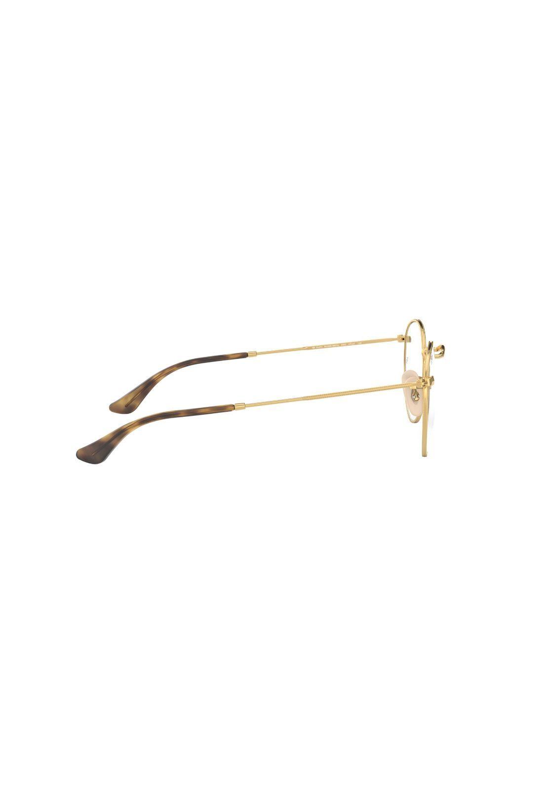 Lentes Ópticos Round Metal Dorado Ray-Ban RX3447V2500-9