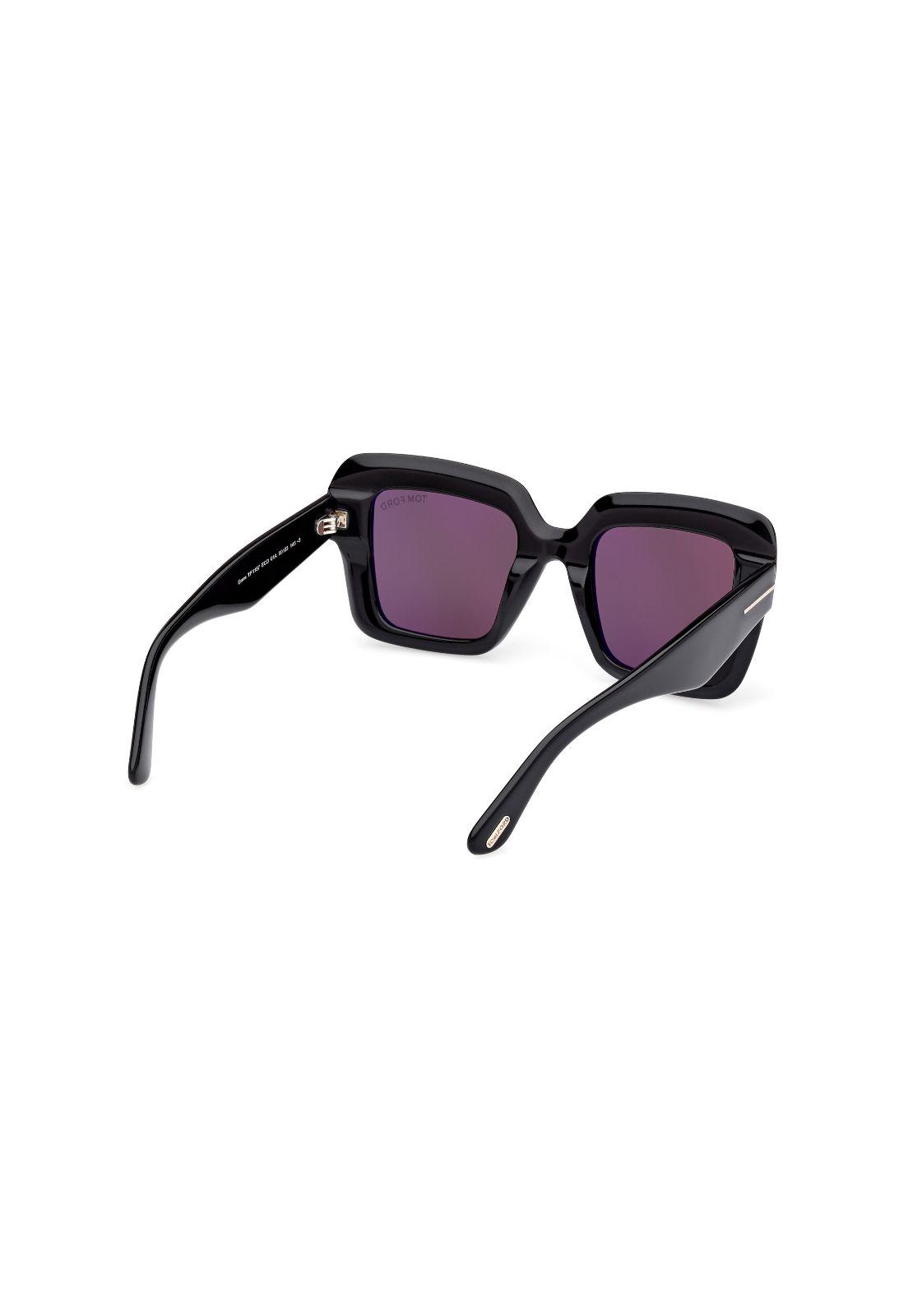 Lentes de Sol Esme Negro Brillante Tom Ford FT115701A-5