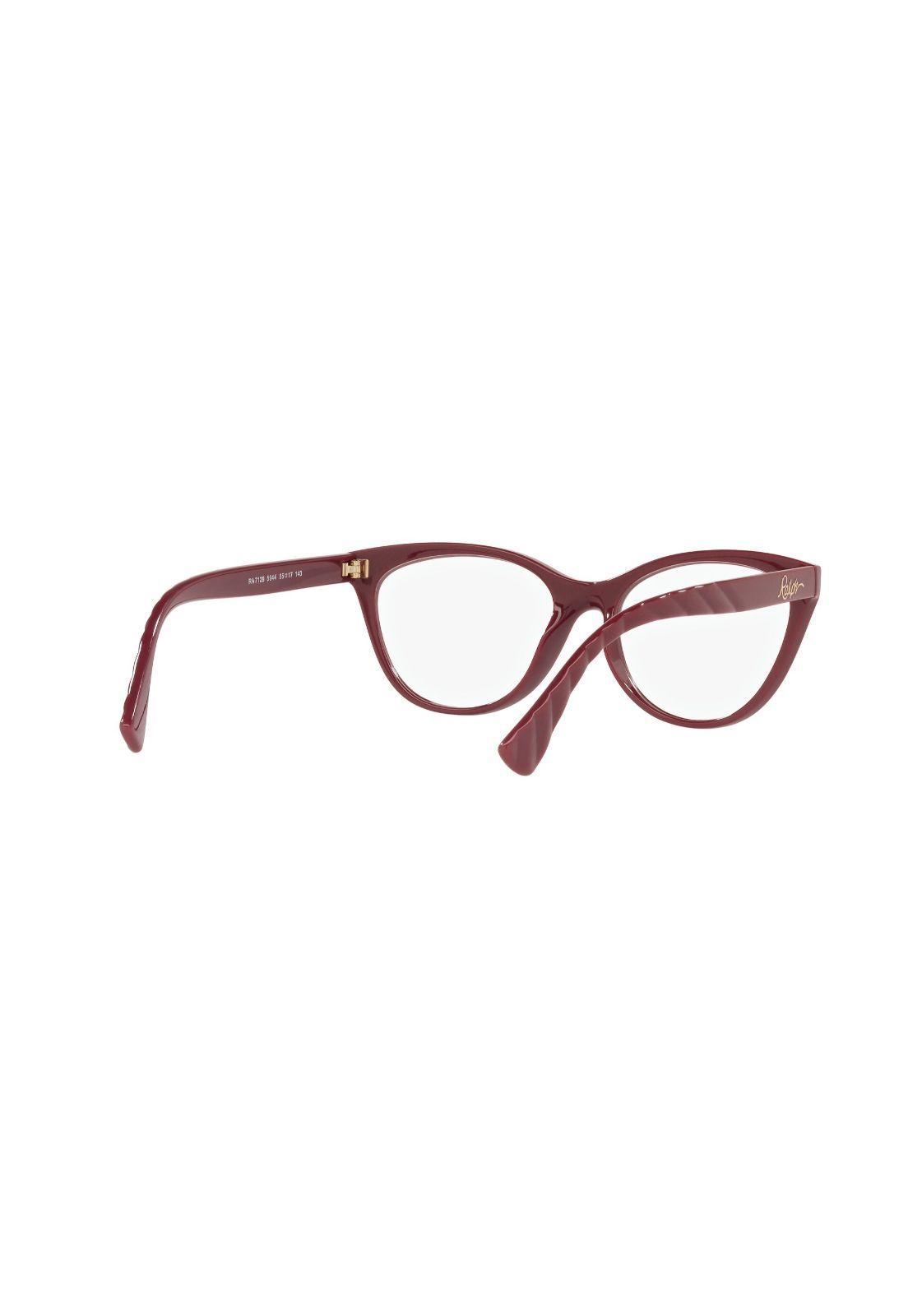 Lentes Ópticos Shiny Burgundy Ralph RA7129594455-7
