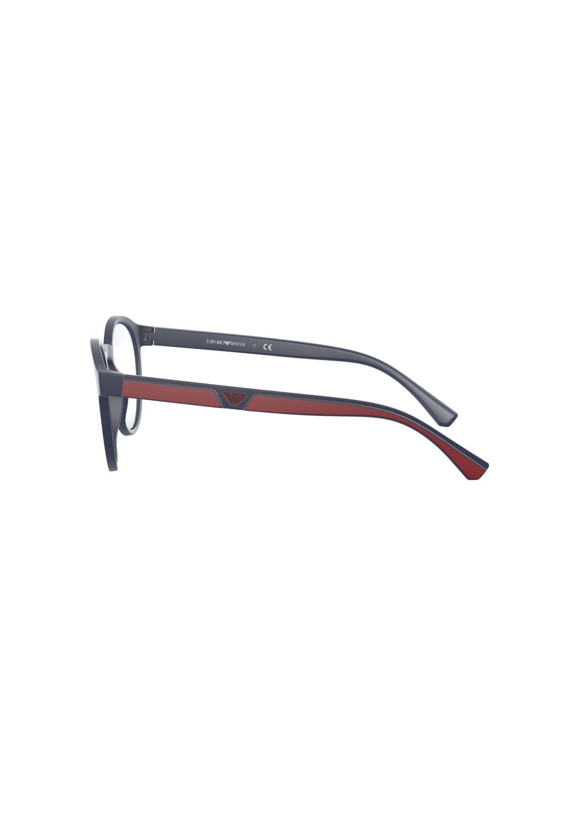 Lentes Ópticos Matte Blue Emporio Armani EA415256691W-3