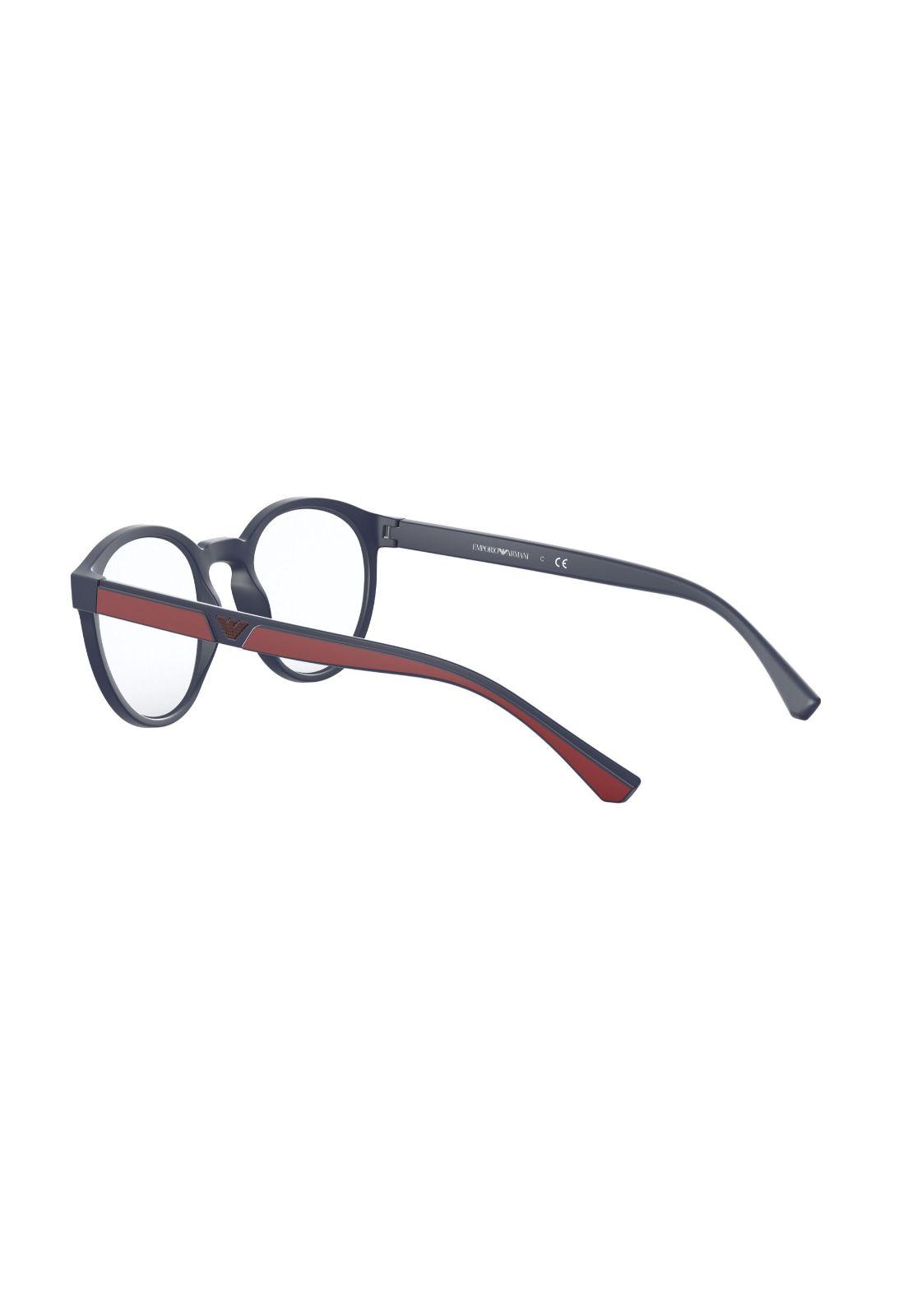 Lentes Ópticos Matte Blue Emporio Armani EA415256691W-4