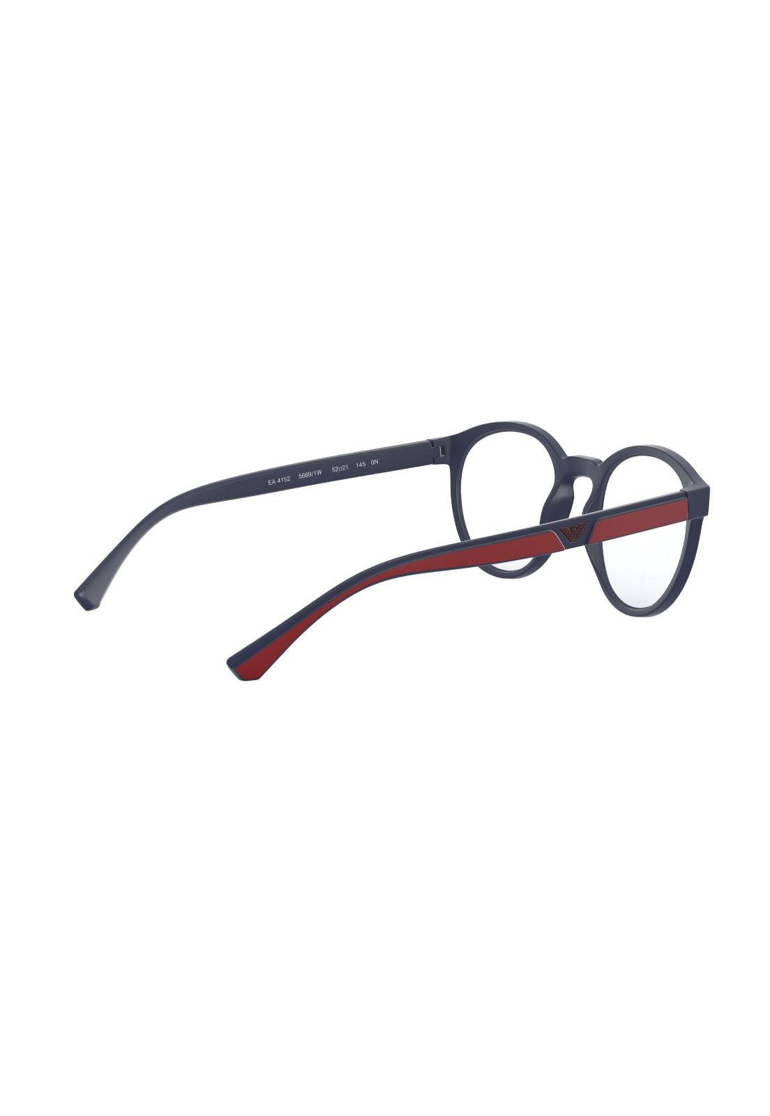 Lentes Ópticos Matte Blue Emporio Armani EA415256691W-8
