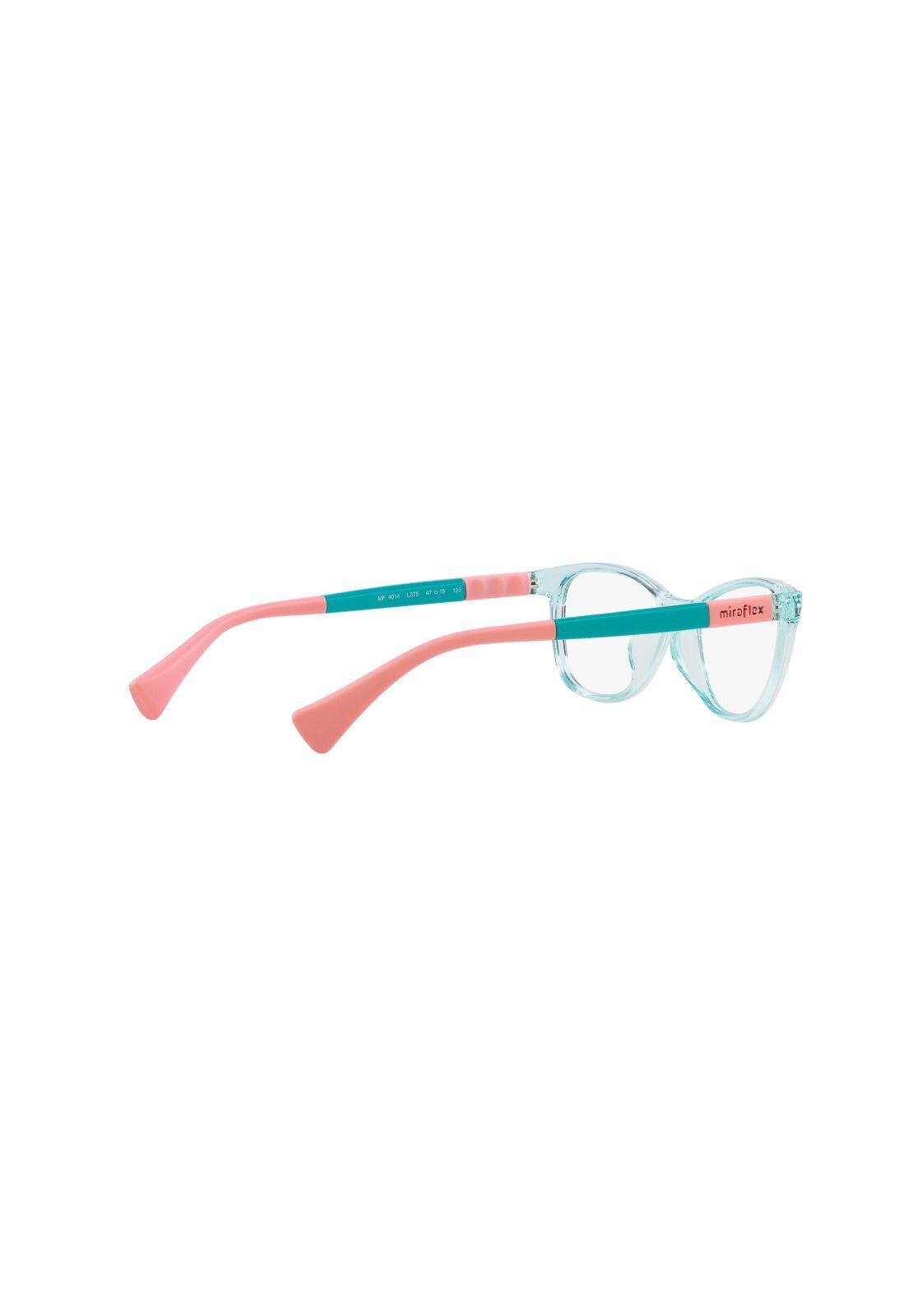 Lentes Ópticos Turquesa Miraflex Niños MF4014L375-8