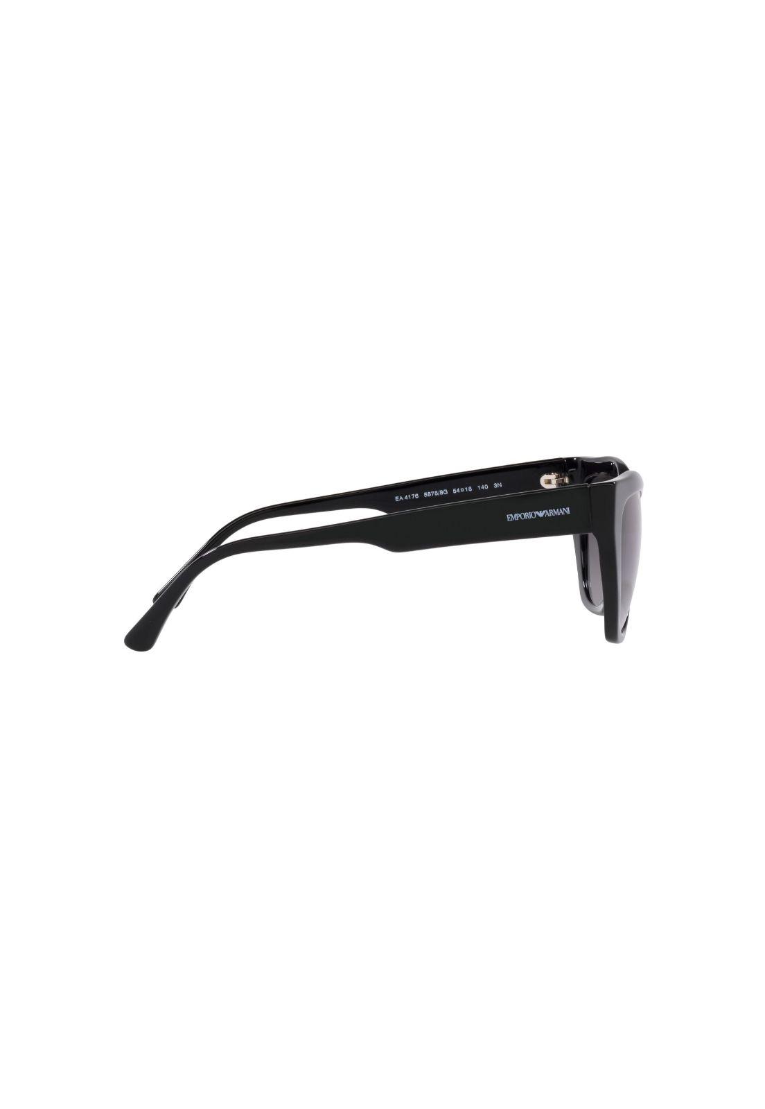 Lentes de Sol Black Polished Emporio Armani EA417658758G-9
