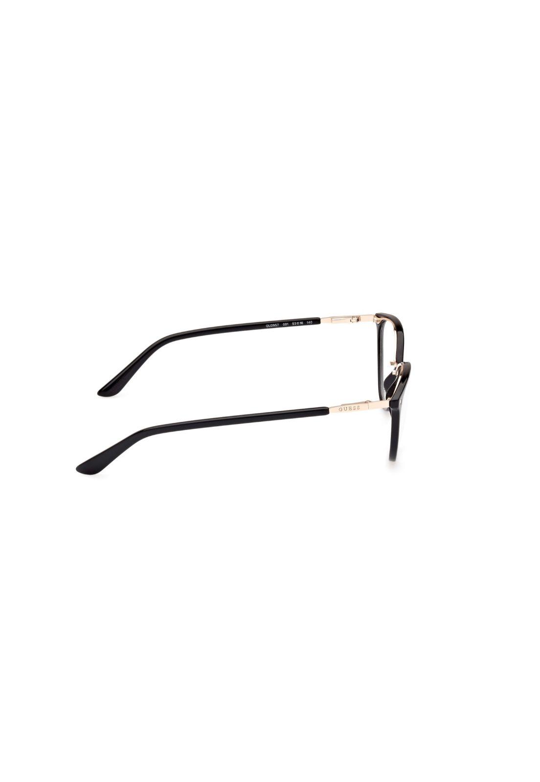 Lentes Ópticos Negro Brillante Guess GU2957001-5