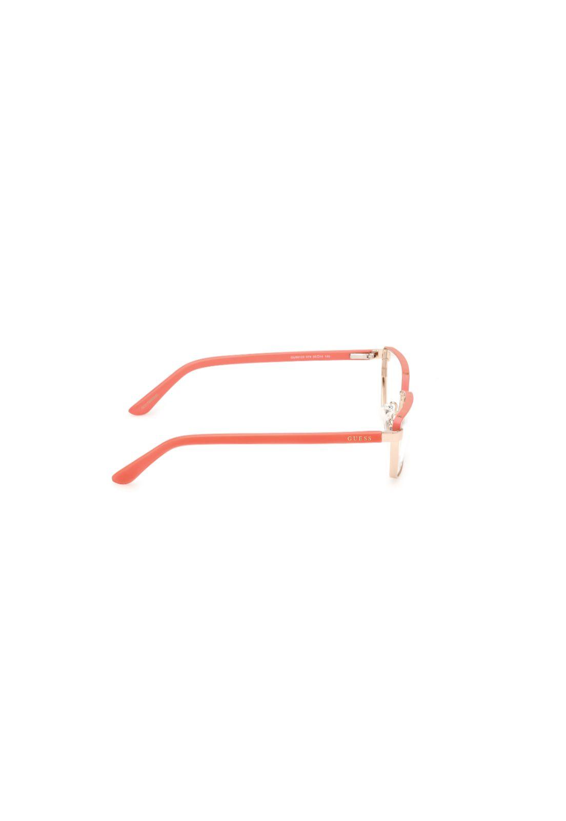 Lentes Ópticos Rosado Guess GU50123074-6