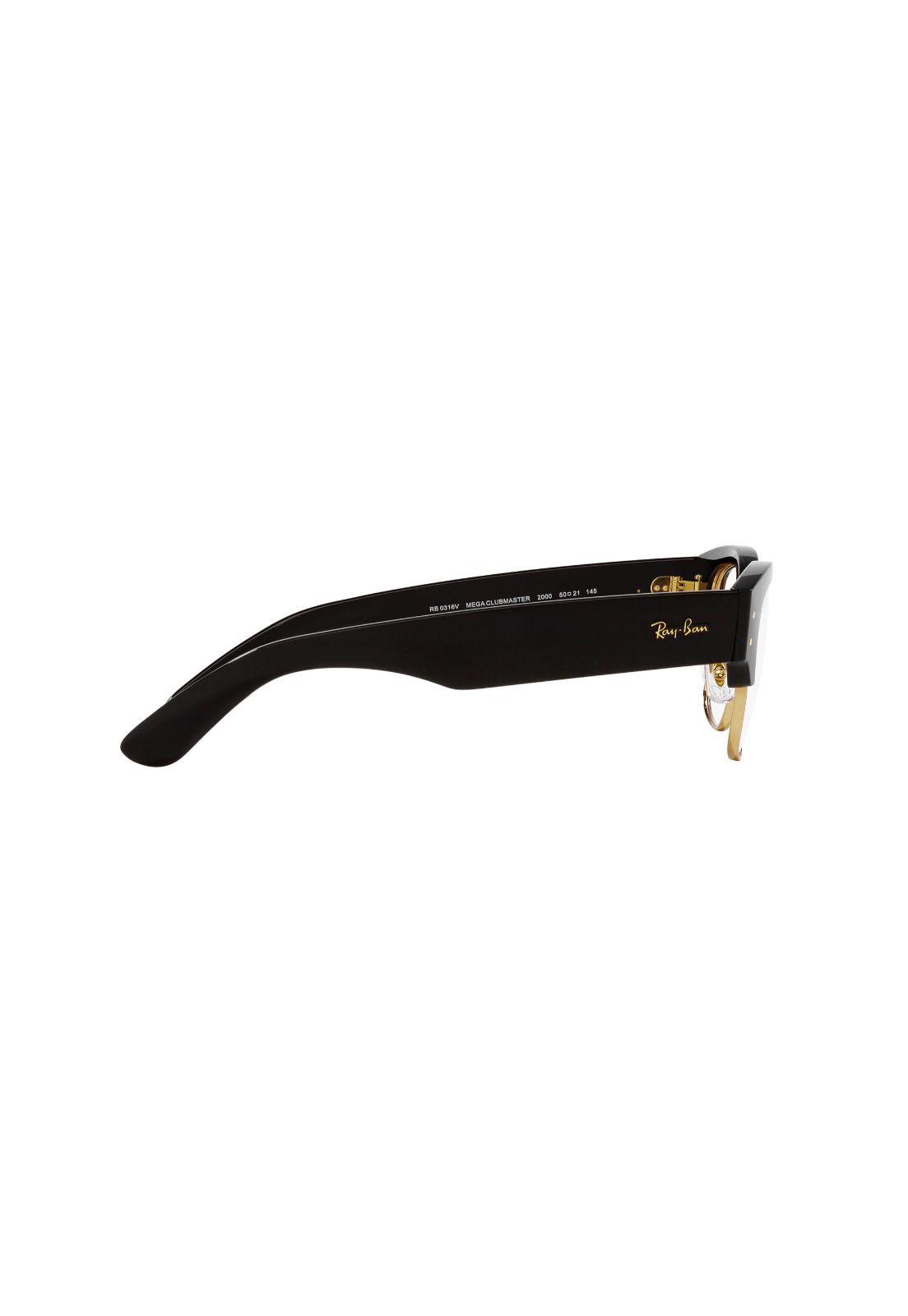 Lentes Ópticos Mega Clubmaster Black Ray-Ban Optical-9