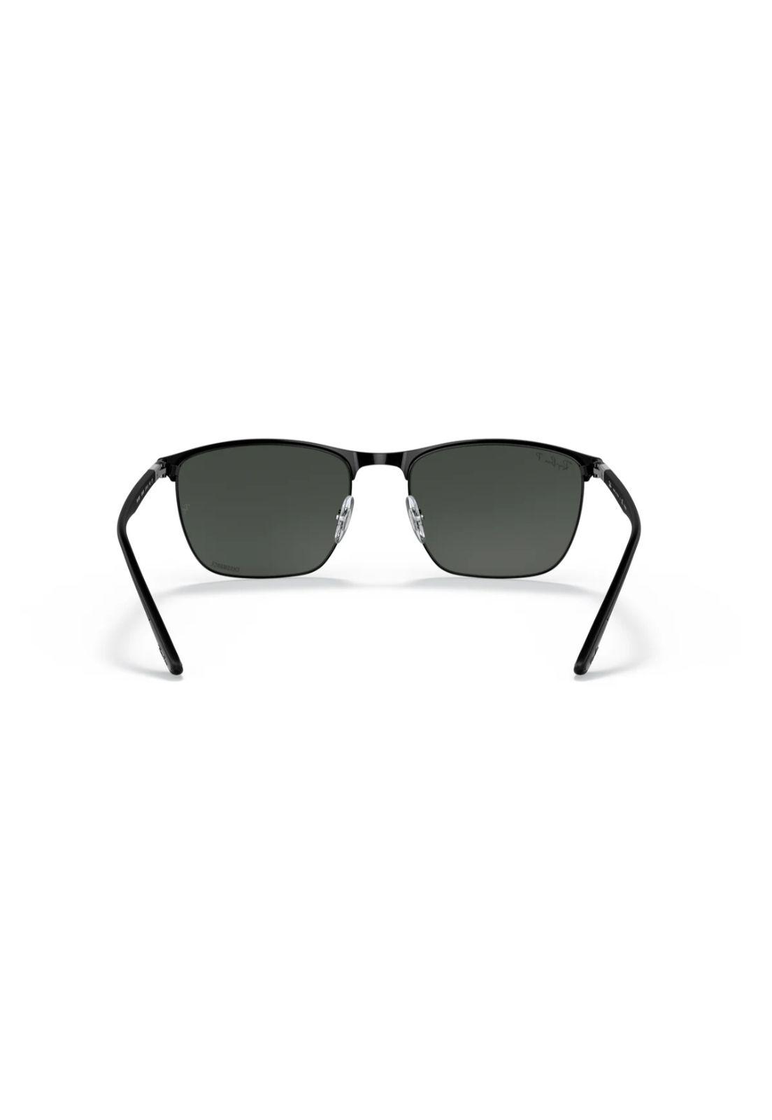 Lentes de Sol Negro Chromance Ray-Ban RB3686186K8-3