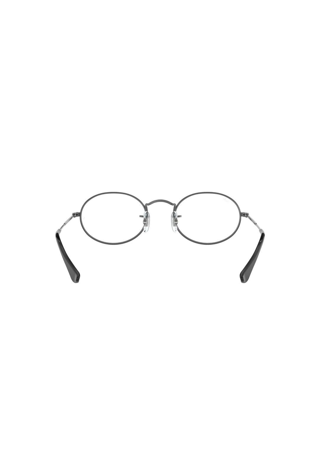Lentes Ópticos Oval Gris Plomo Ray-Ban RX3547V2502-3