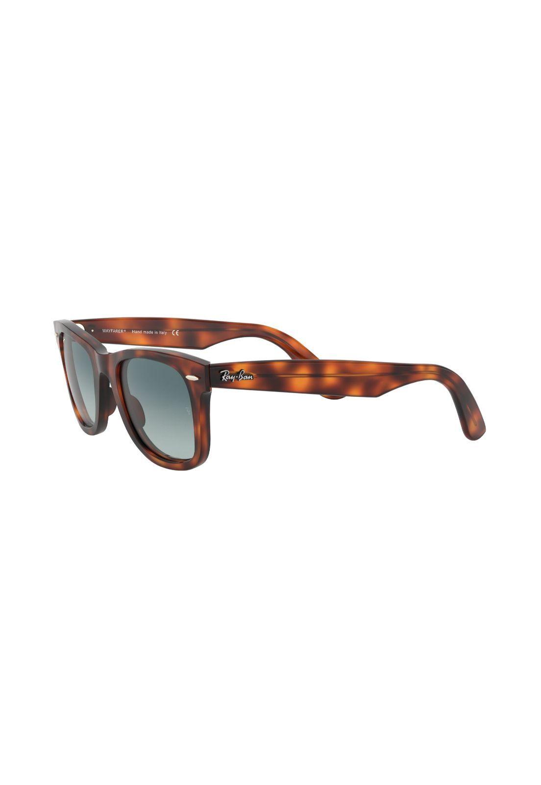 Lentes de Sol Wayfarer II Havana Azul Ray-Ban RB434063973M50-2