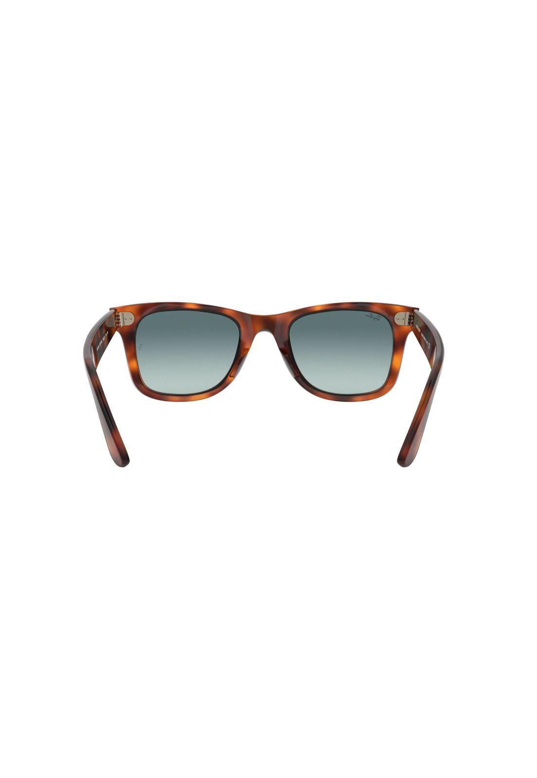 Lentes de Sol Wayfarer II Havana Azul Ray-Ban RB434063973M50-4
