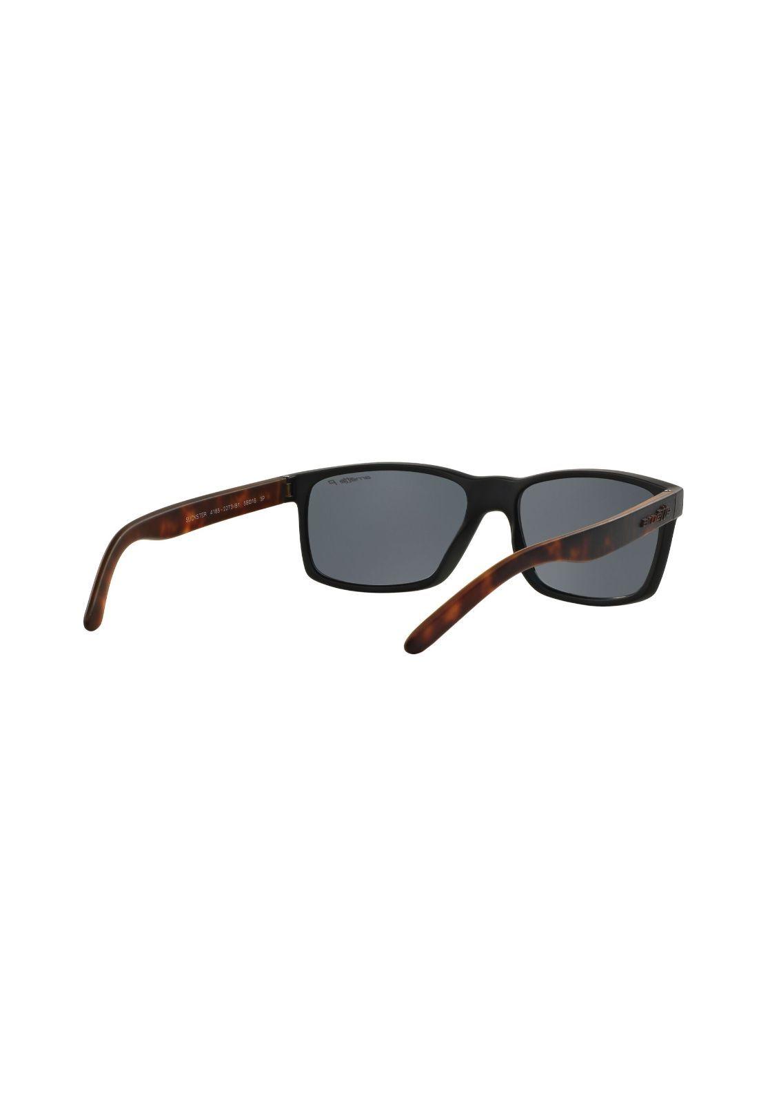 Lentes de Sol Slickster Black Polarizados Arnette AN4185-7