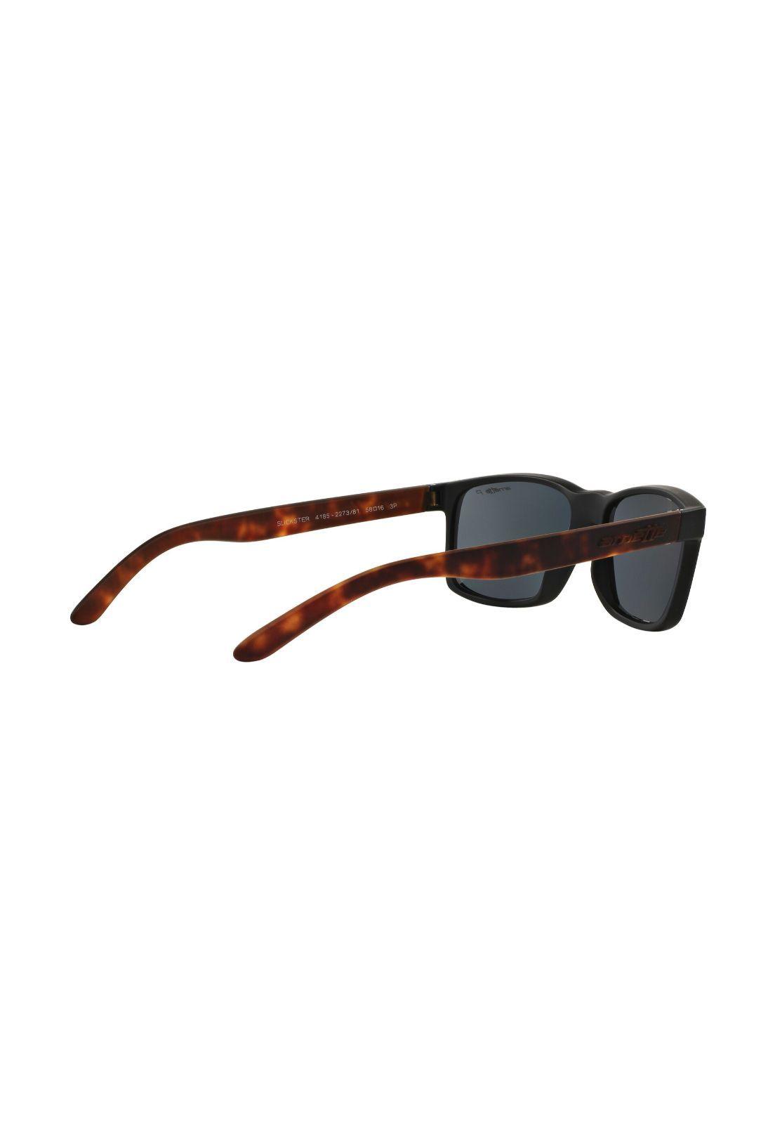 Lentes de Sol Slickster Black Polarizados Arnette AN4185-8